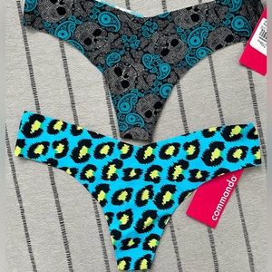 Brand new 2-pack COMMANDO thongs